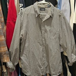 Chaps XL Long Sleeve Men’s Casual Button Down Shirt